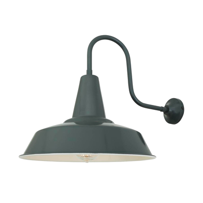 HEX - Industrial Factory Swan Neck Wall Light