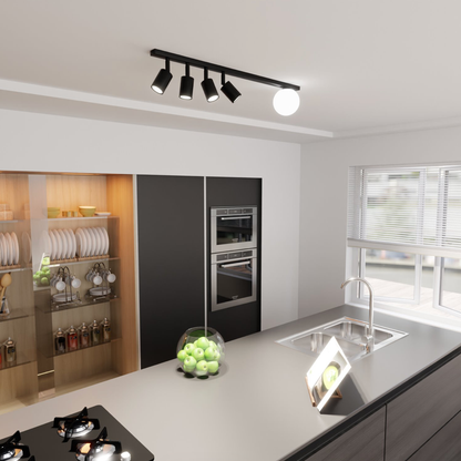 BASTER 5 - Spotlights med glob