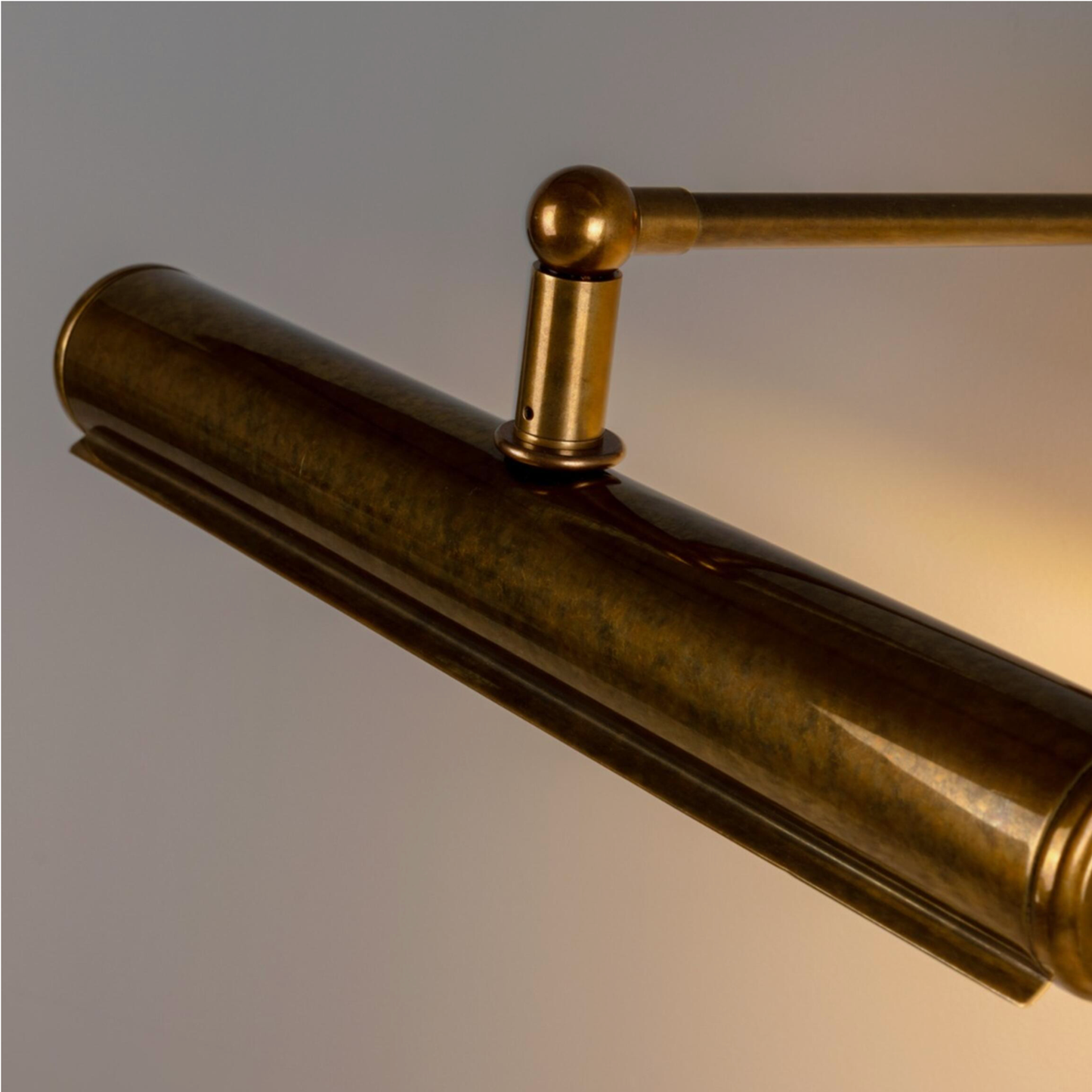 GALLE FIXED - Solid Brass Picture Light 35.5cm. IP65