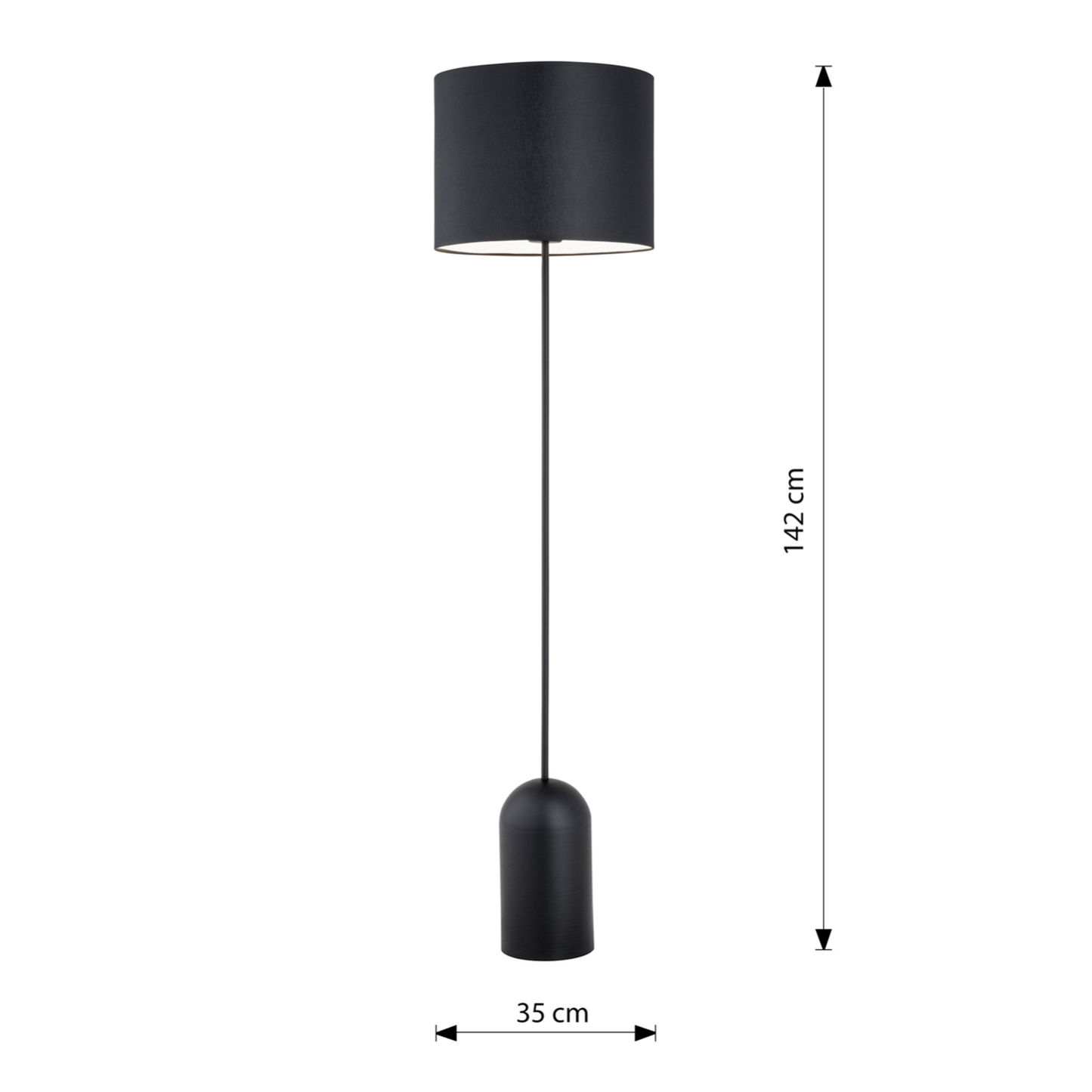 ASPEN - Golvlampa med skärm
