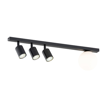 TAKLAMPA BASTER 4 - Spotlights med glob