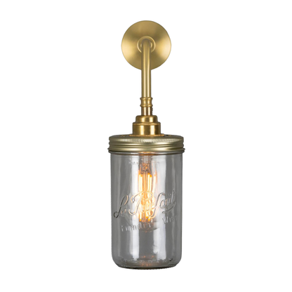 JAM JAR - Vintage Glass Wall Light