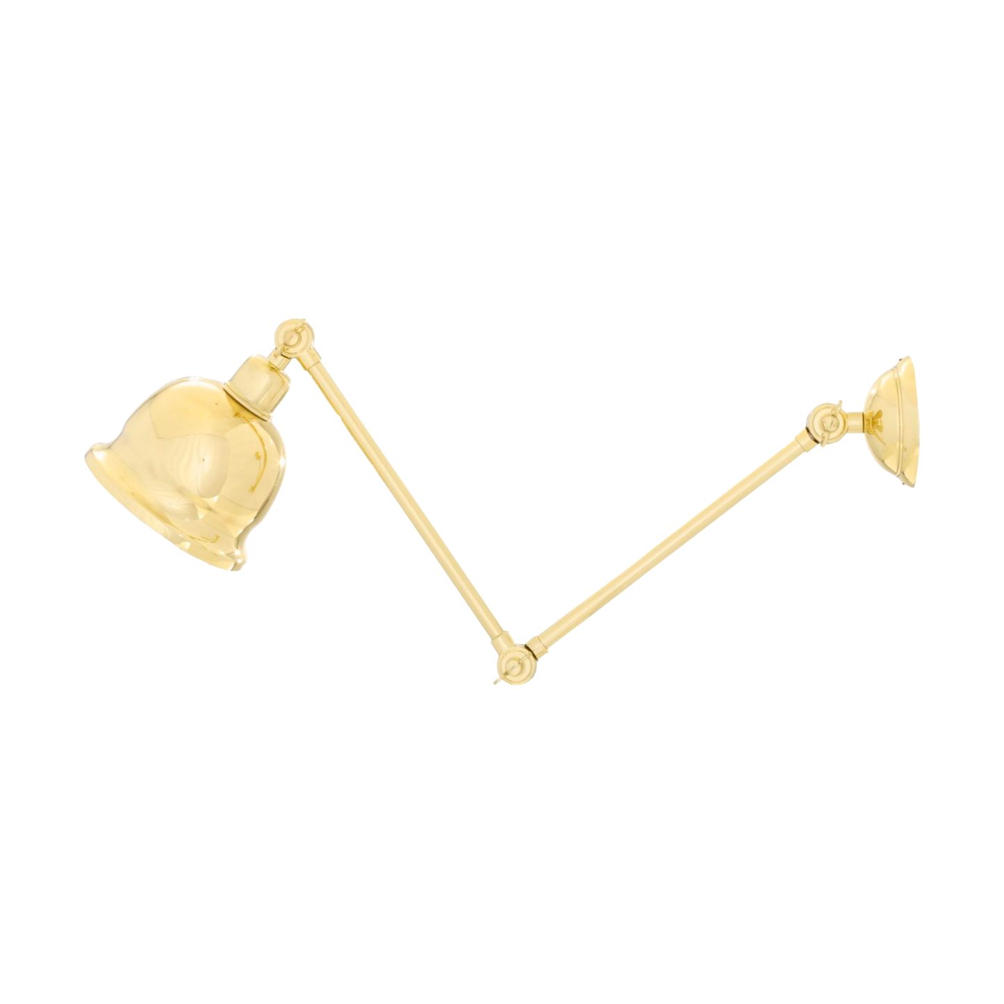DALE - Vintage Adjustable Brass Picture Light