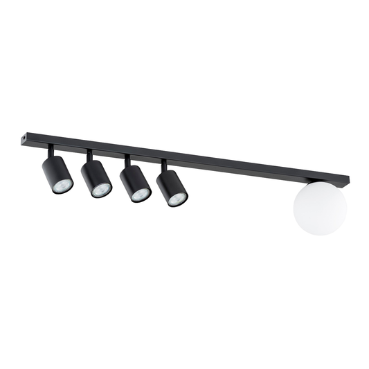 TAKLAMPA BASTER 5 - Spotlights med glob