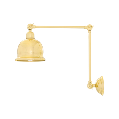 DALE - Vintage Adjustable Brass Picture Light