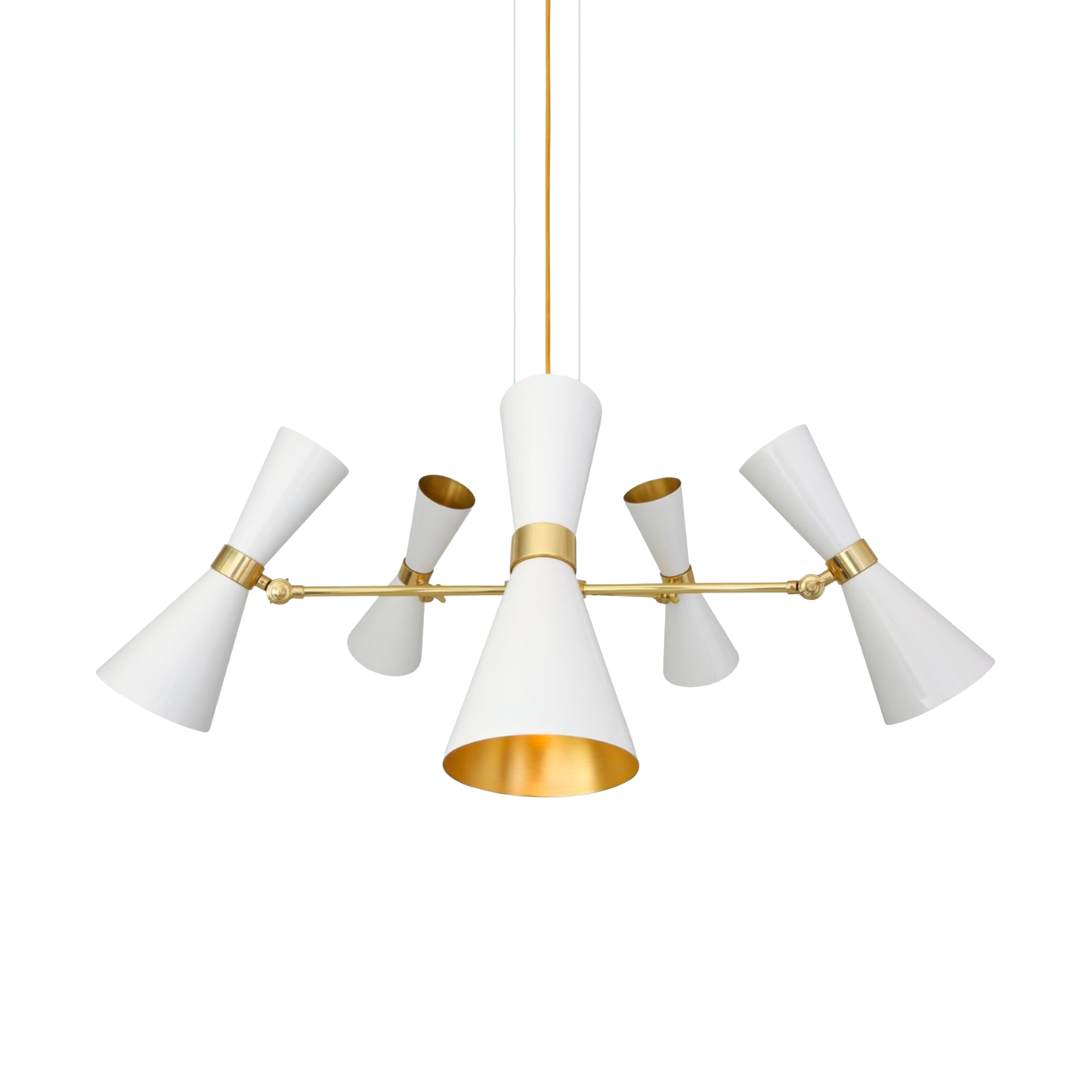 CAIRO - Mid-Century Chandelier, Five-Arm