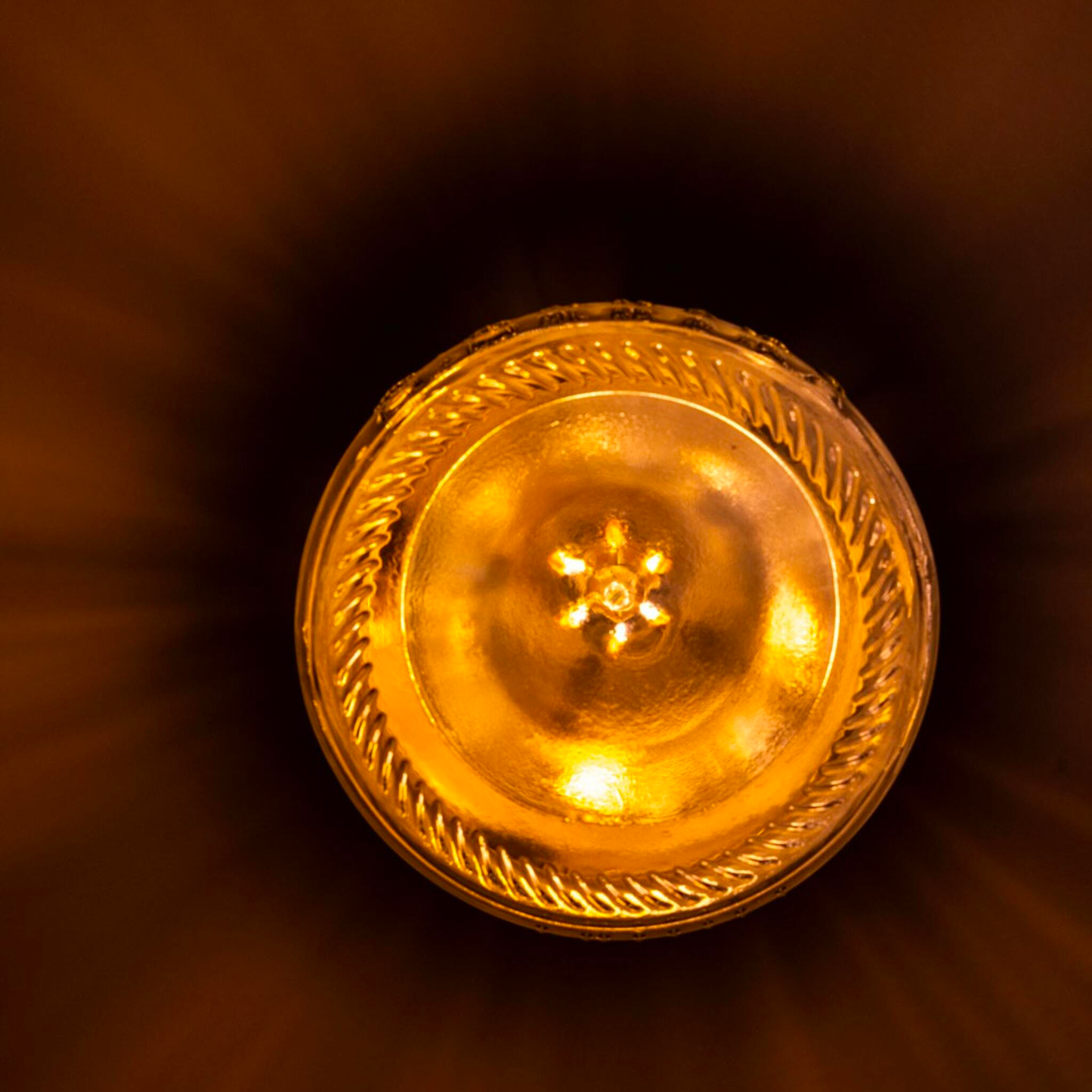 JAM JAR - Vintage Glass Wall Light