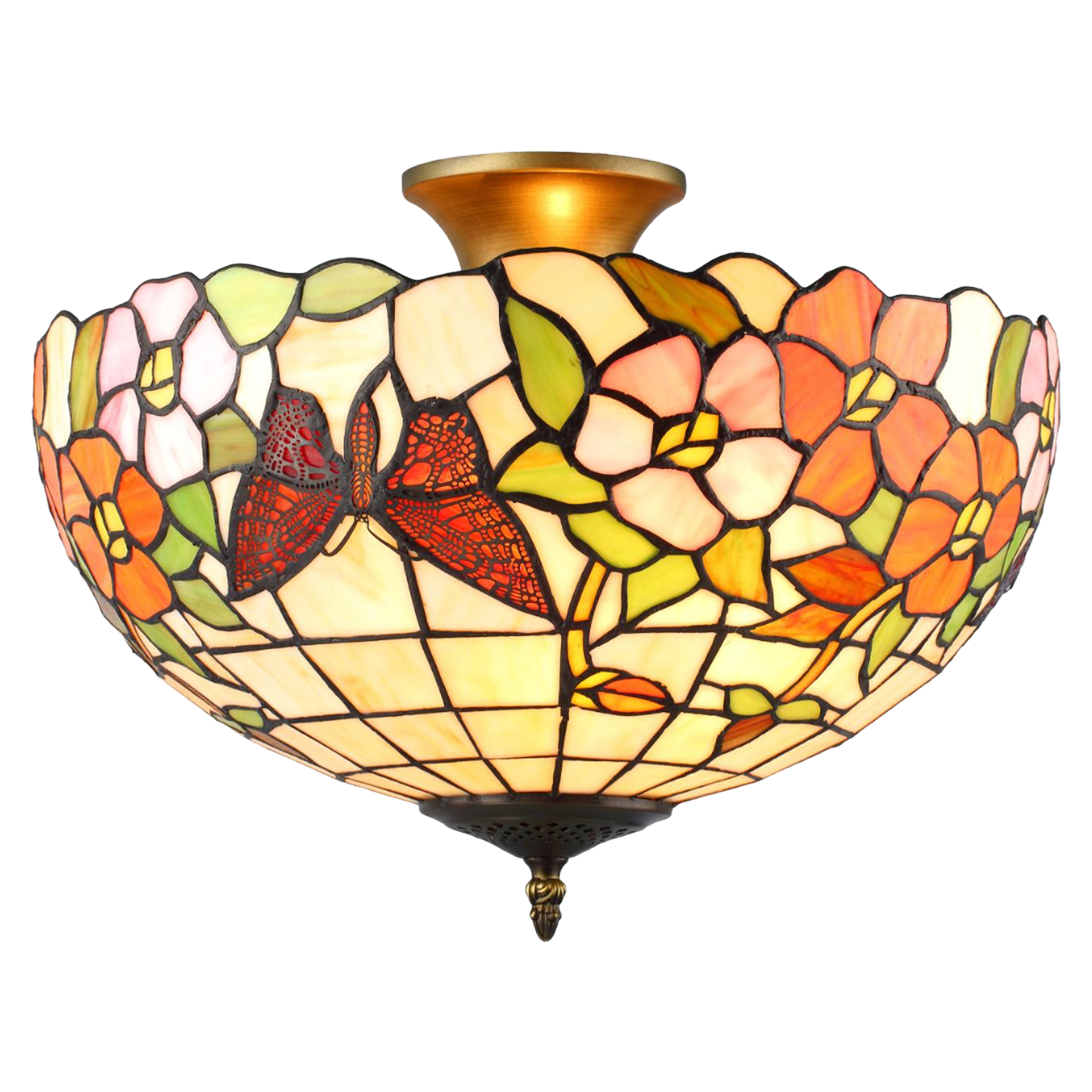 SOMMAR Tiffany Plafond. Diam 40cm