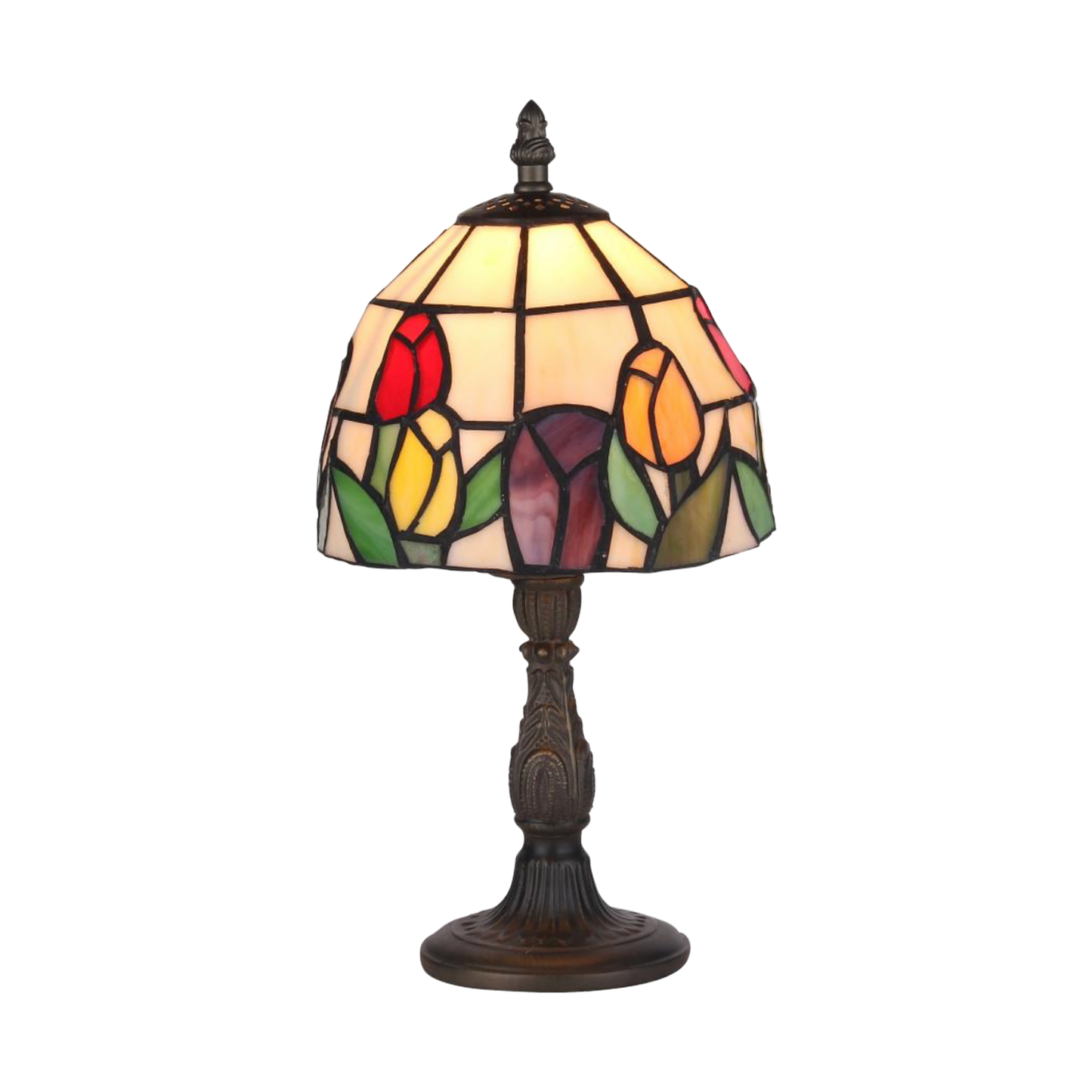 TULPANER Tiffany Bordlampa. H:32cm