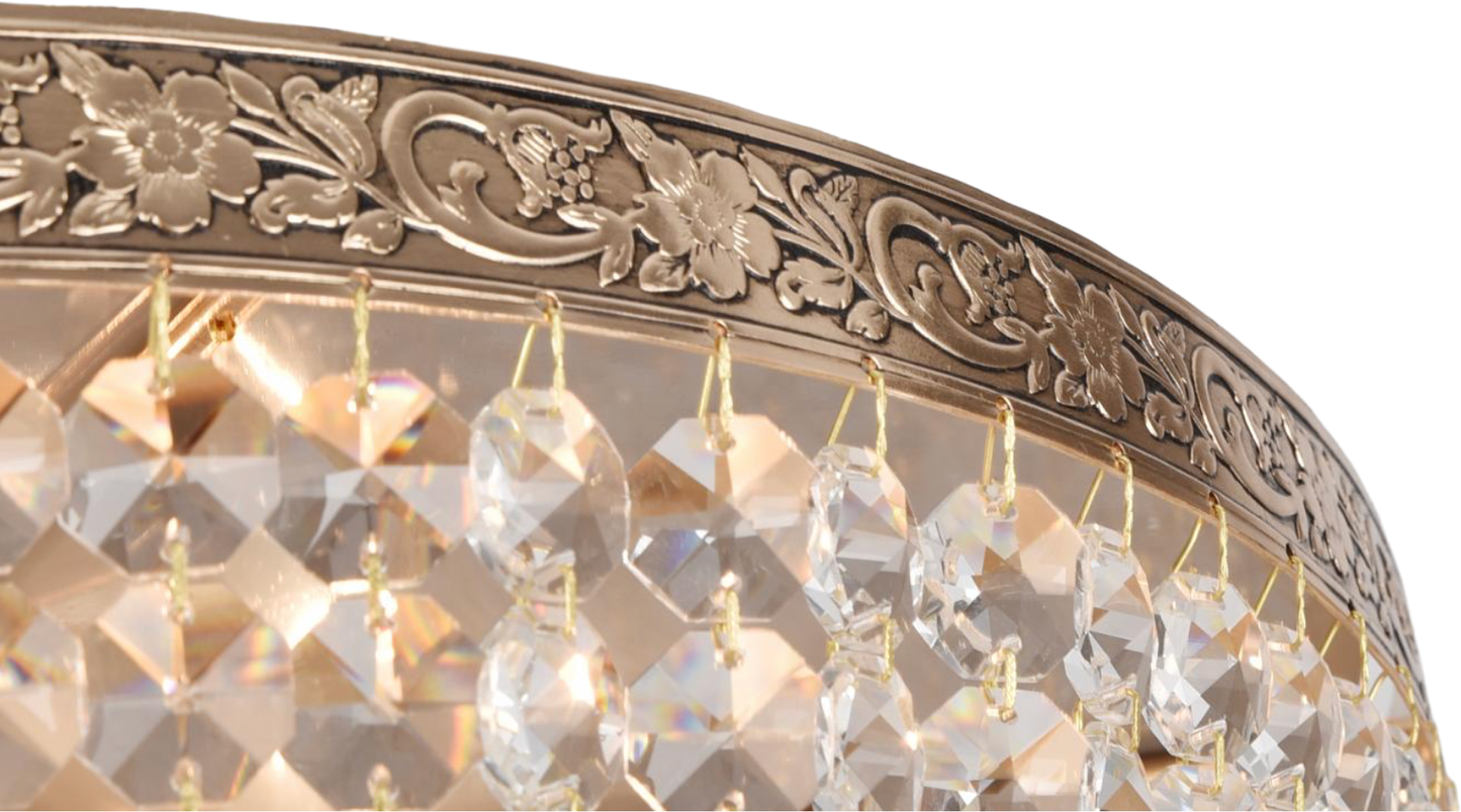 QUEEN PLAFOND - Fransk-Guld D50xH44