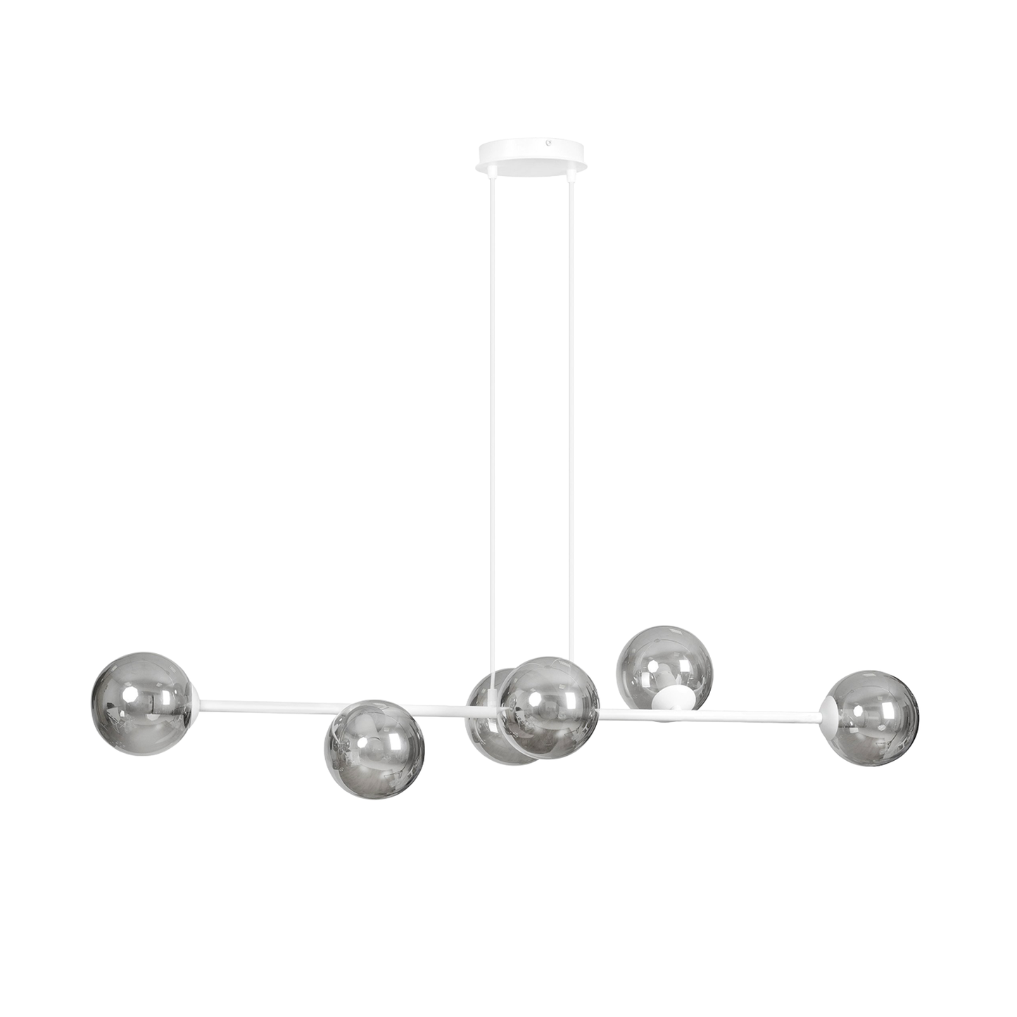 TAKLAMPA ROSSI 6 - Vit 110cm (Special Beställningsvara)