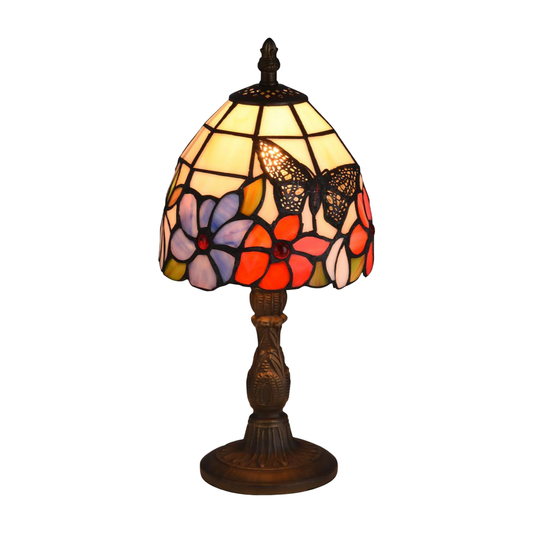TROPISK Tiffany Bordlampa. H:32cm