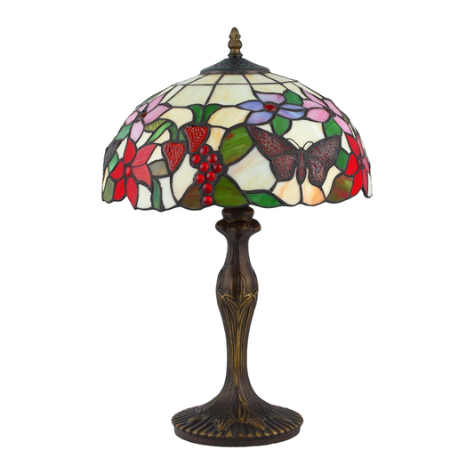 BALI Tiffany Bordlampa. H:45cm