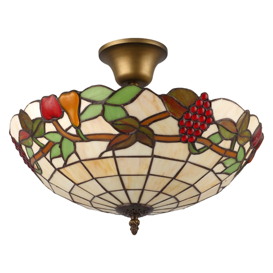 FRUKTER Tiffany Plafond. Diam 41cm