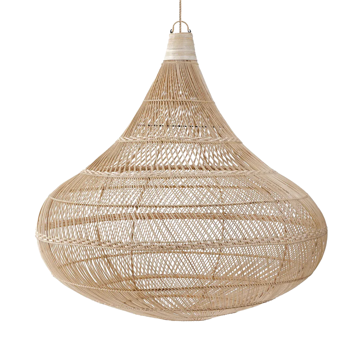 THE DROP PENDANT - Natural XL (Diam 107cm)