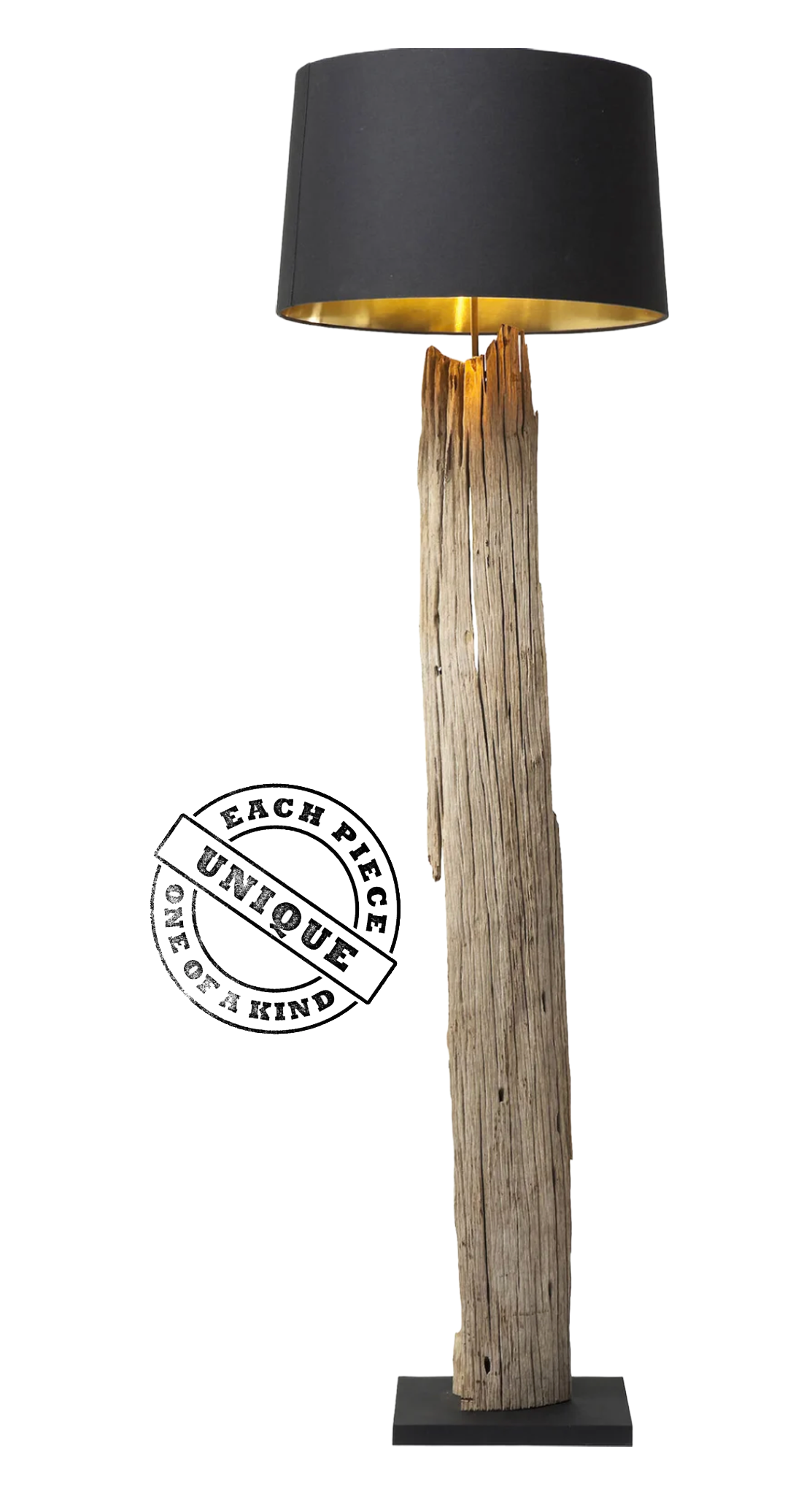 GOLVLAMPA NATURE - Drivved, 171cm