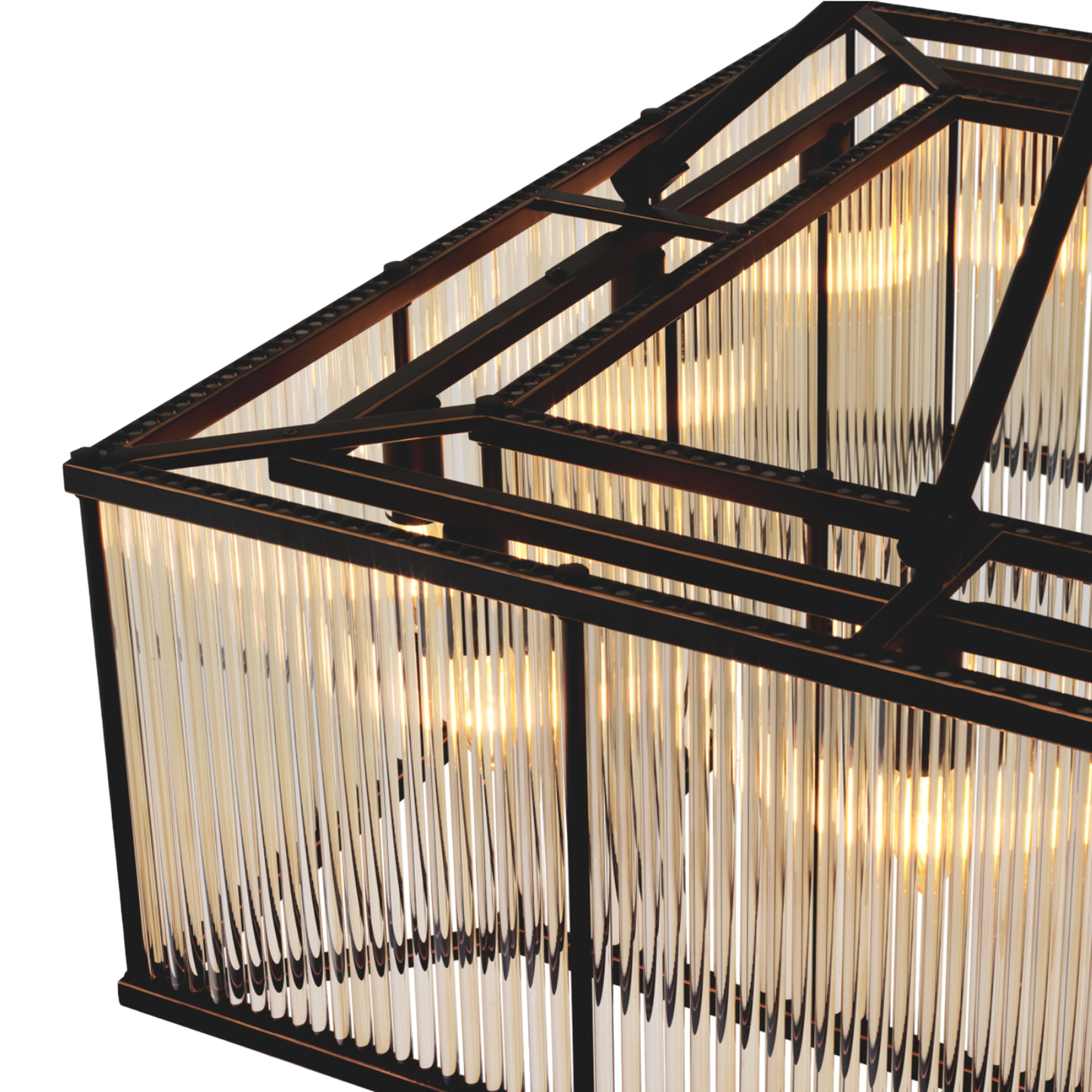 BERNARDI PLAFOND SQUARE - Bronze 80x80