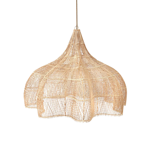 THE WHIPPED PENDANT - Natural XL (Diam 110cm)