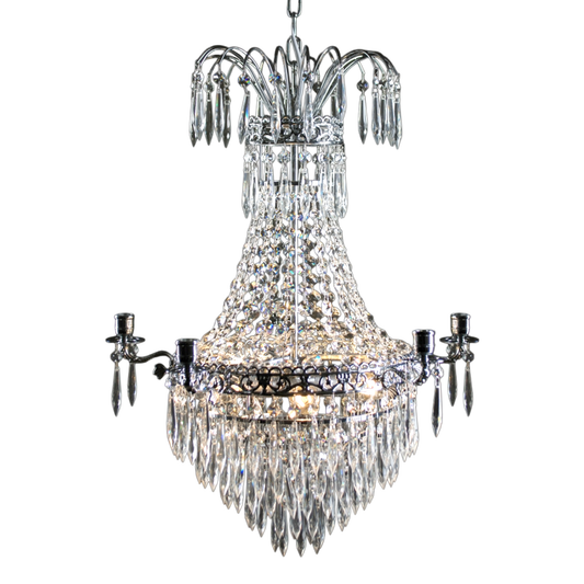 EMPIRE CLASSIC NY 5-Arm - Liten Krom. D49xH65