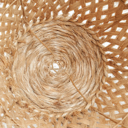 THE ABACA JELLY FISH PENDANT - Natural L