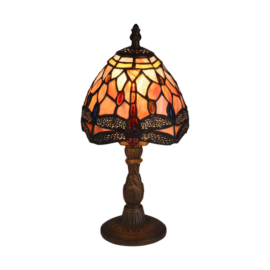 TROLLSLÄNDA ÄDELSTEN Tiffany Bordlampa. H:32cm