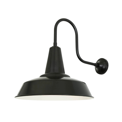 HEX - Industrial Factory Swan Neck Wall Light