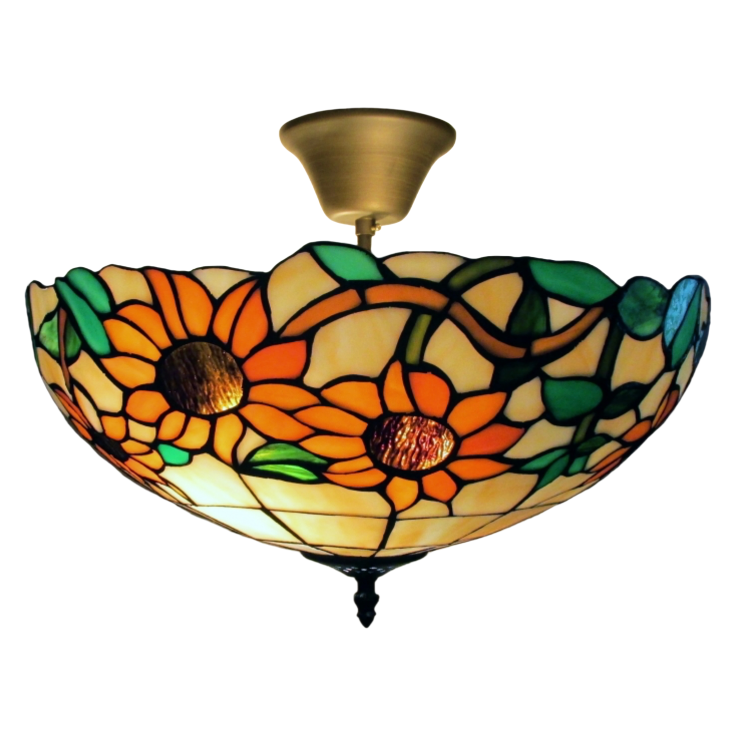 SOLROS Tiffany Plafond. Diam 40cm