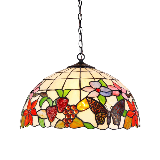 BALI Tiffany Taklampa. Diam 41cm