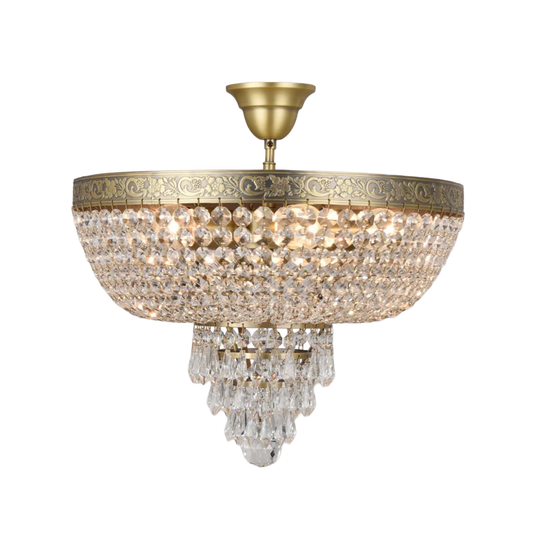 QUEEN PLAFOND - Antik Mässing D50xH44