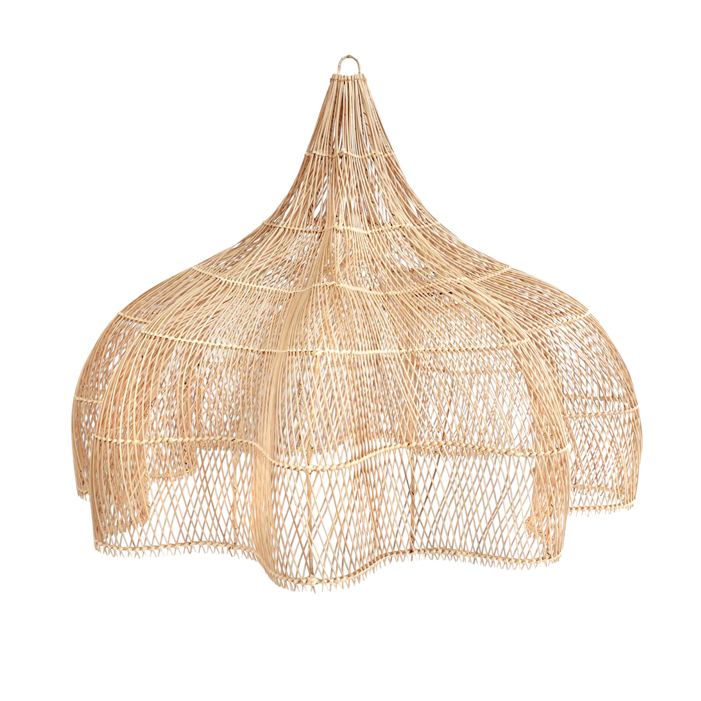 THE WHIPPED PENDANT - Natural XXL (Diam 150cm)