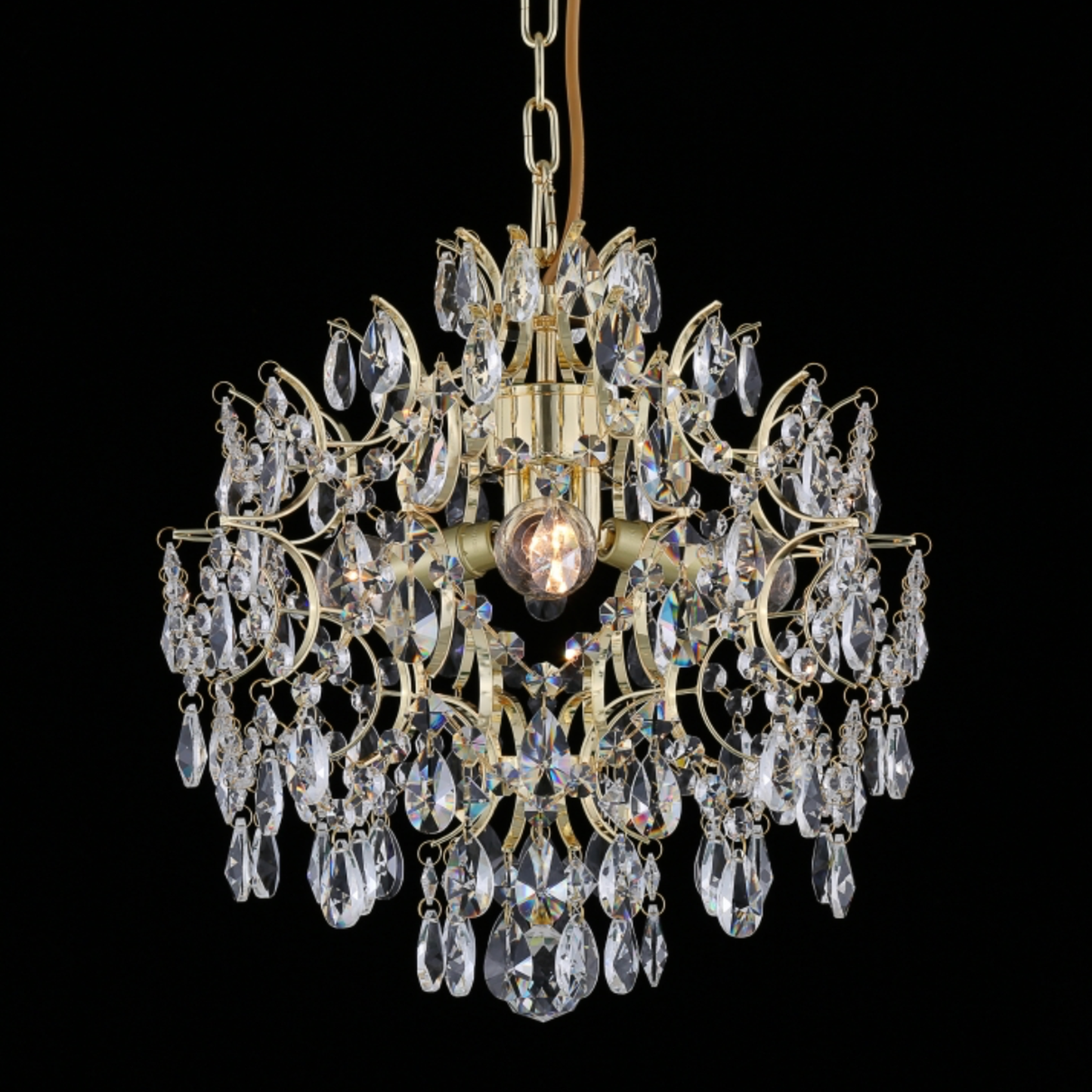 KATE BOLL KRISTALL - Guld. D34