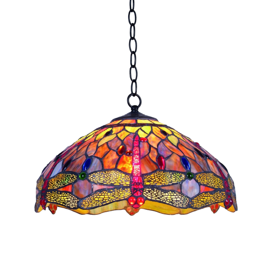 TROLLSLÄNDA HARMONI Tiffany Taklampa. Diam 40cm