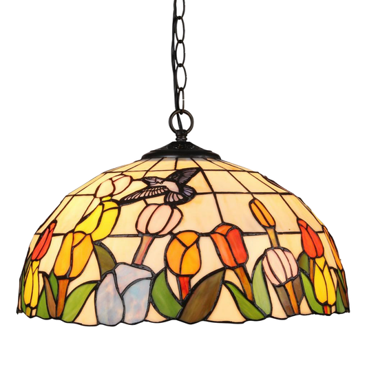 TULPANER Tiffany Taklampa. Diam 41cm