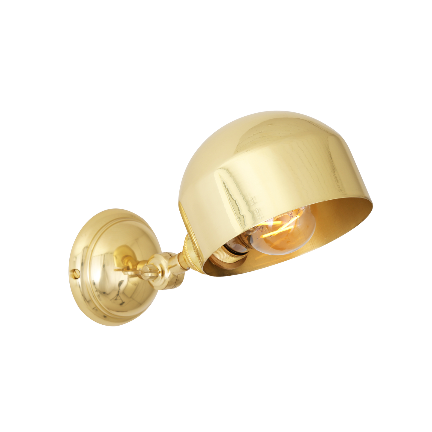SAN JOSE - Adjustable Modern Brass Wall Light