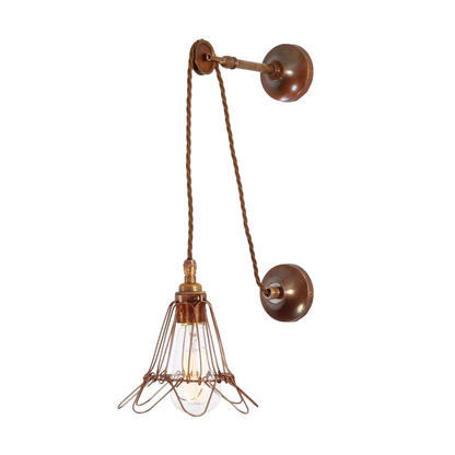 APOCH - Vintage Pulley Cage Wall Light