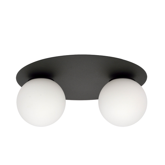 TAKLAMPA SOLAR 2 - Svart Opal