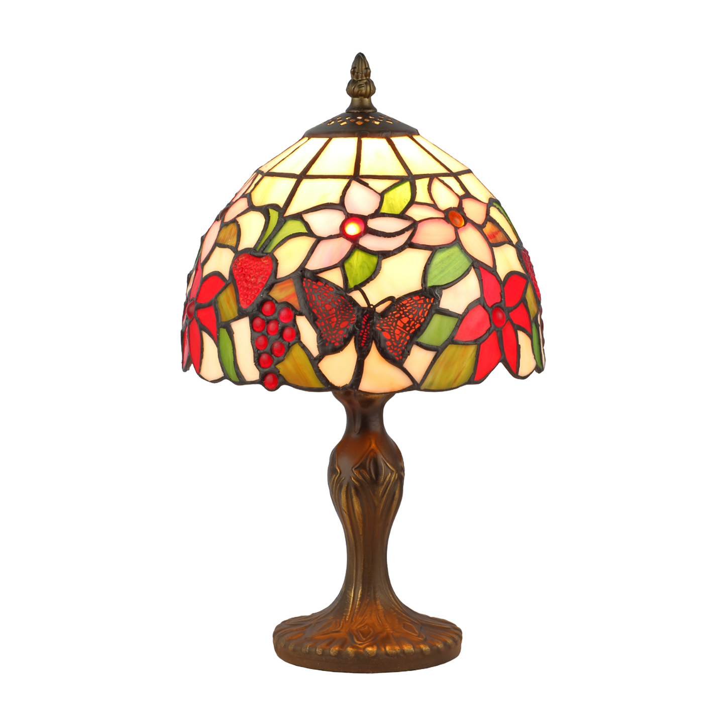 BALI Tiffany Bordlampa. H:34cm