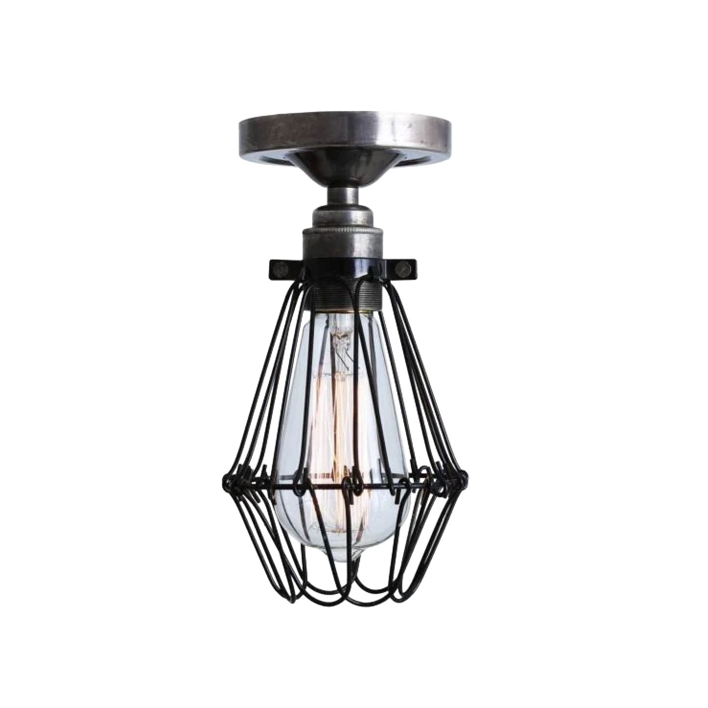 APOCH -  Industrial Cage Flush Ceiling Light