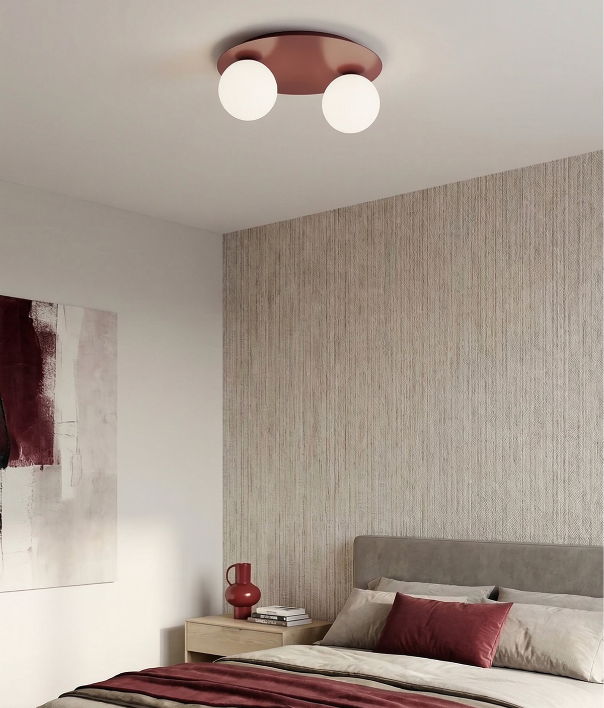 TAKLAMPA SOLAR 2 - Burgundy Opal