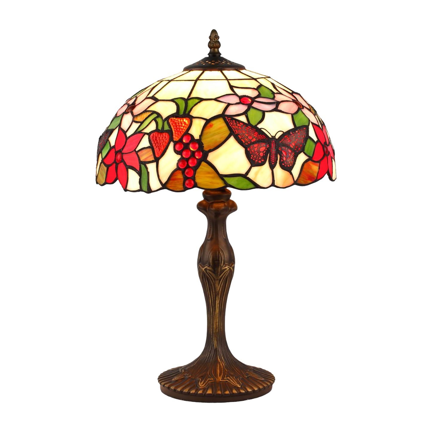 BALI Tiffany Bordlampa. H:45cm