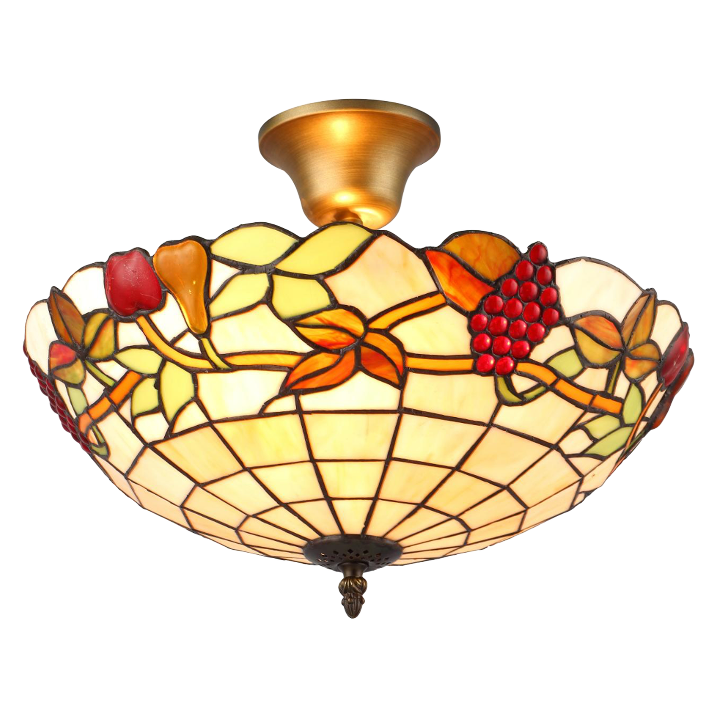 FRUKTER Tiffany Plafond. Diam 41cm