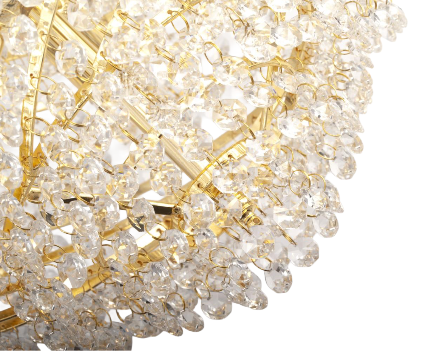 ISABELLE BOLL KRISTALL - Guld. D40