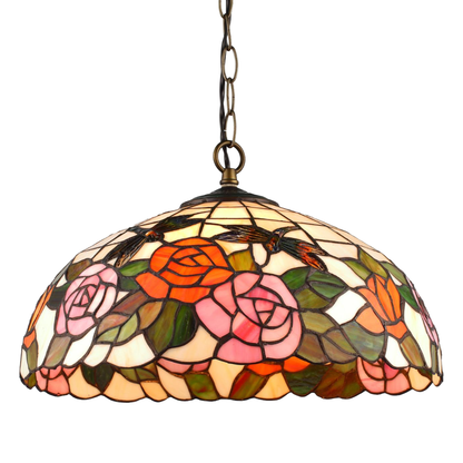 ROSOR Tiffany Taklampa. Diam 41cm