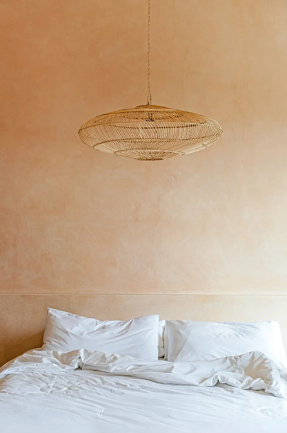 THE MACARON PENDANT - Natural M (Diam 75cm)