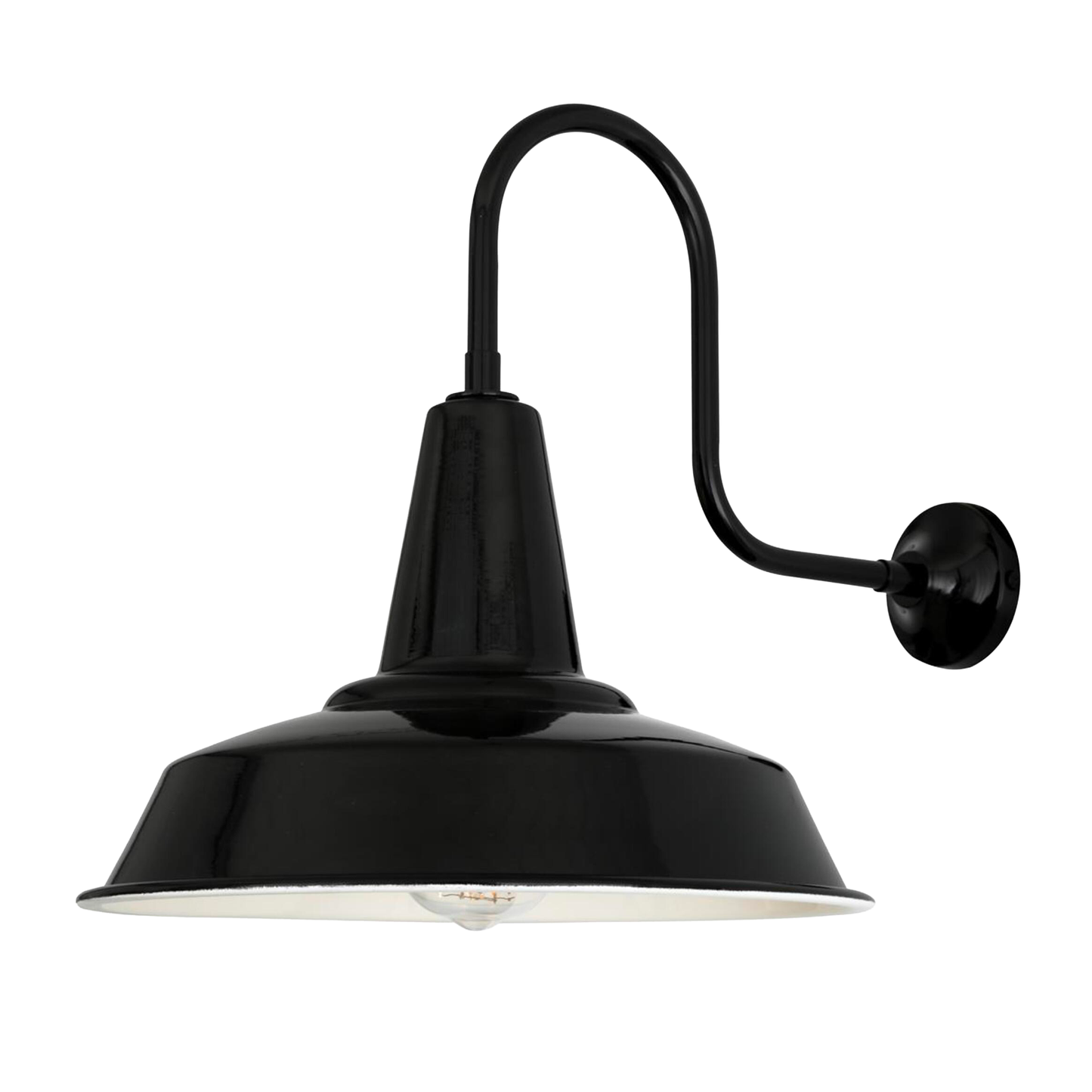 HEX - Industrial Factory Swan Neck Wall Light