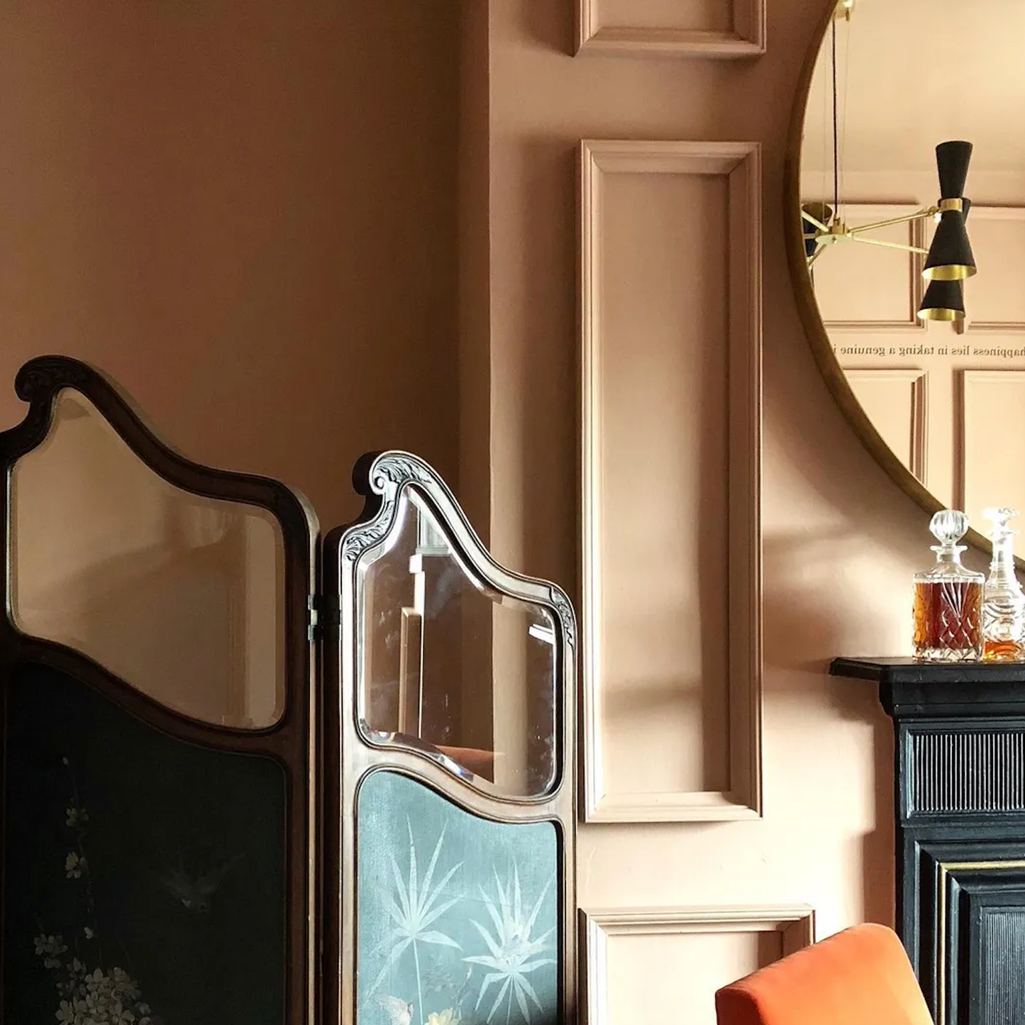 CAIRO - Mid-Century Chandelier, Five-Arm