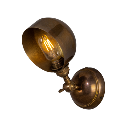 SAN JOSE - Adjustable Modern Brass Wall Light