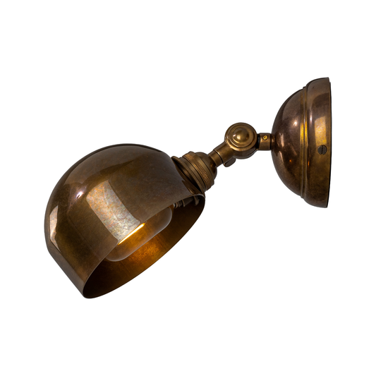 SAN JOSE - Adjustable Modern Brass Wall Light