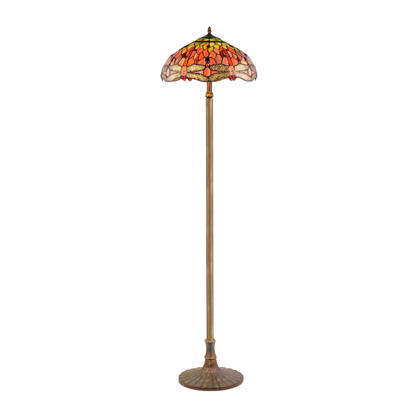 TROLLSLÄNDA HARMONI Tiffany Golvlampa. H160cm