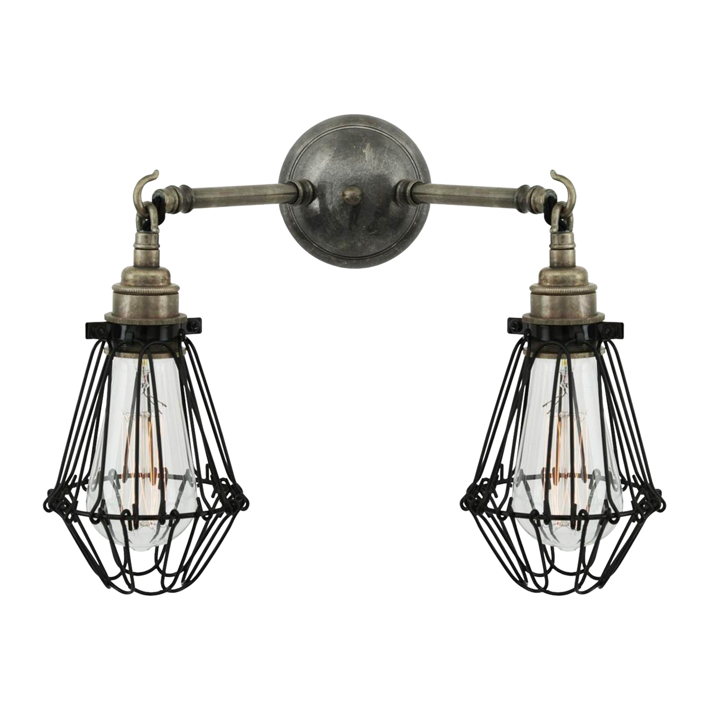 RIGO - Double Cage Vintage Wall Light